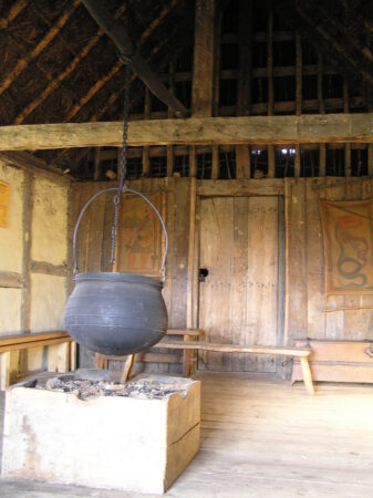 West Stow, reconstructed at the site of the original settlement, 420-650